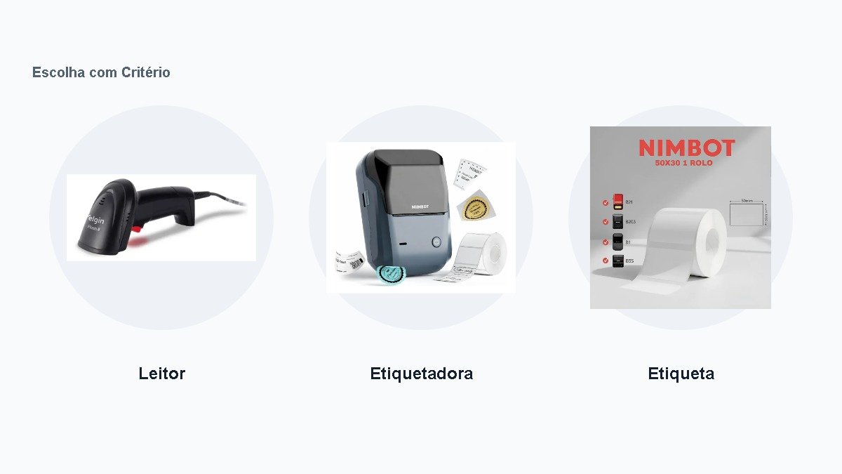 O que comprar para controlar estoque com código de barras (a partir de R$ 133)