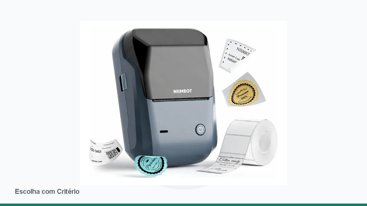 Impressora de etiquetas NIIMBOT B1 (térmica, Bluetooth)