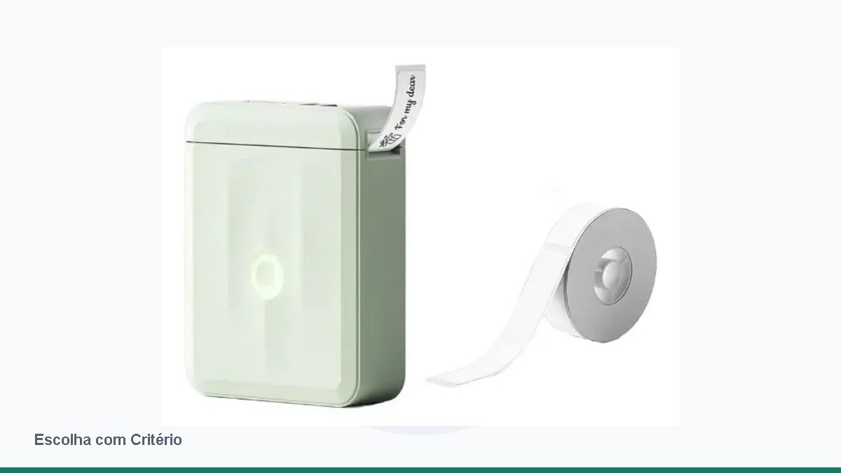 Impressora de etiquetas NIIMBOT D110 (meia polegada, Bluetooth)